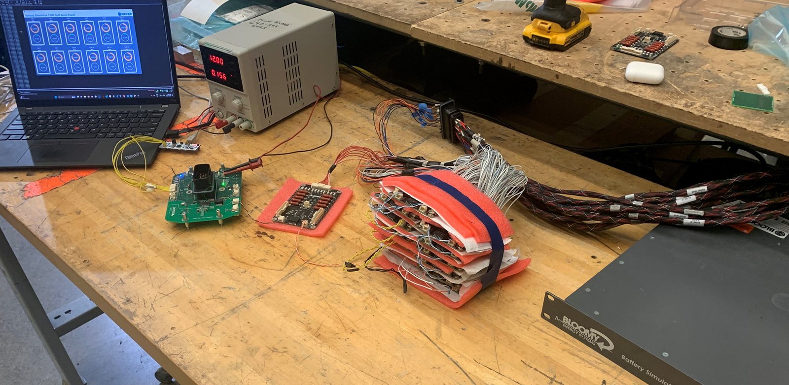BMS workbench setup