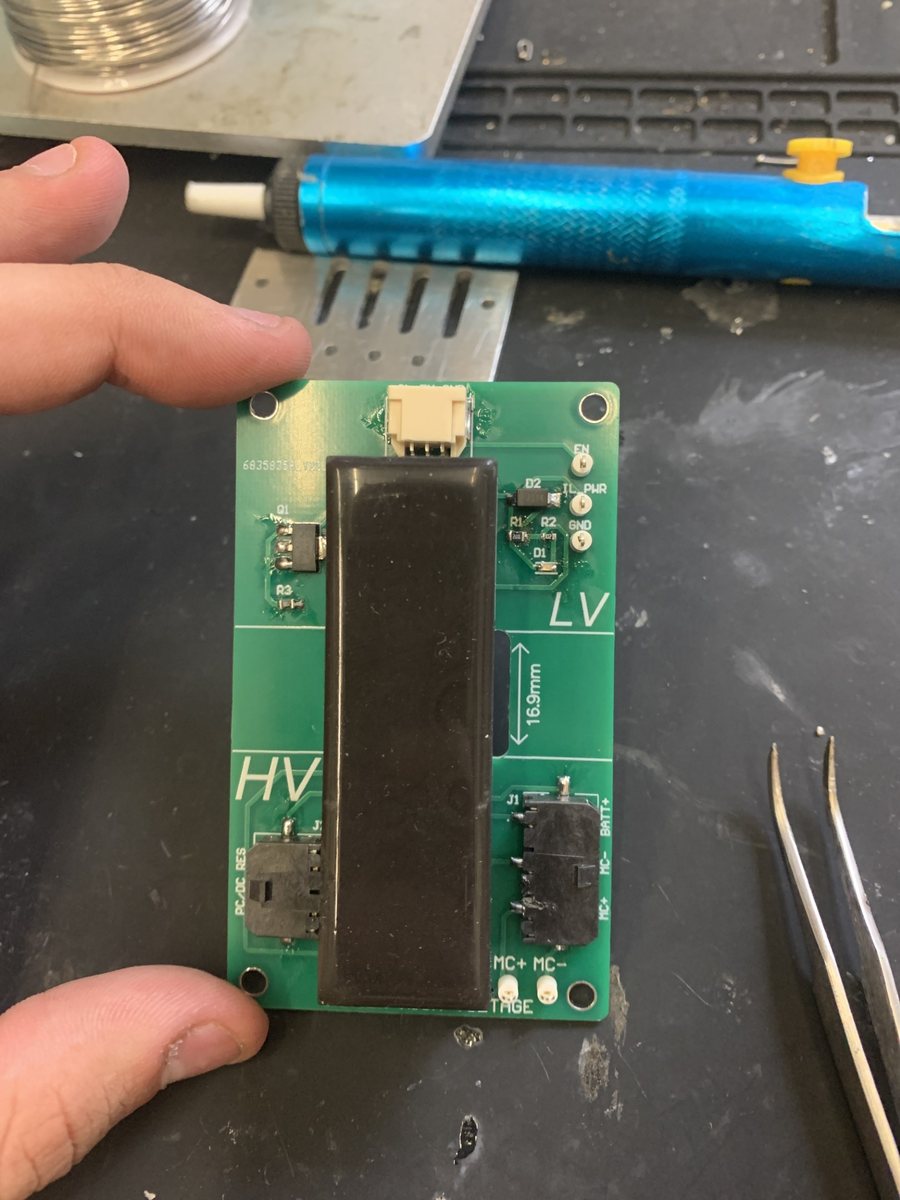 Precharge unit, split off from the BMU