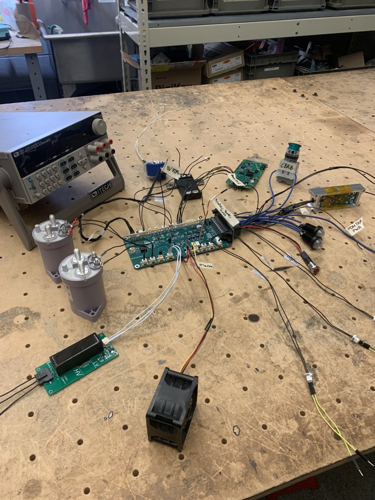 BMU bench setup