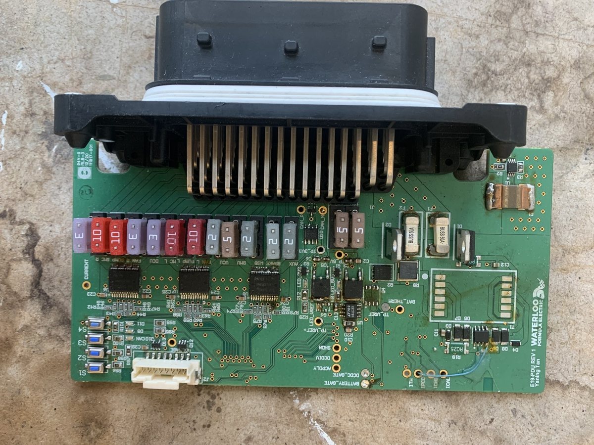 The PDU it replaced, designed in 2019