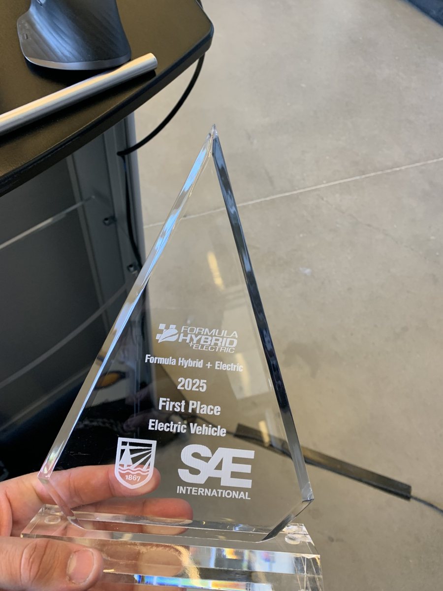 First place, Formula Hybrid + Electric 2025